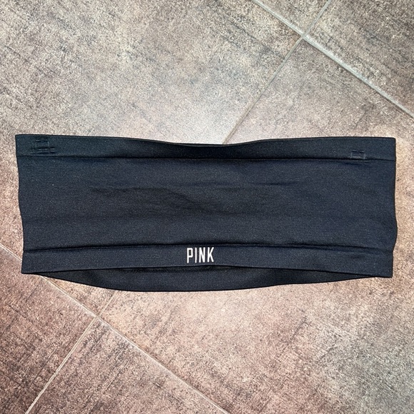 Victoria’s Secret PINK Bandeau Bralette in Black - Picture 1 of 6